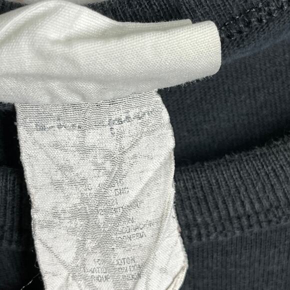 Champion T-Shirt Women Size S Black Colorful Logo Short Sleeve Crew Neck Retro - Picture 5 of 6